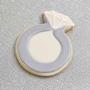 Engagement Ring Cookie Favors