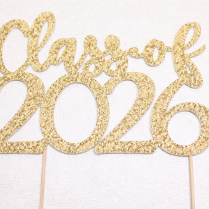 Class of cake topper
