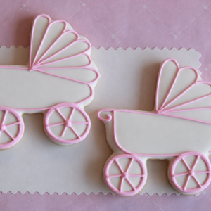 Baby Carriage Cookie Favors