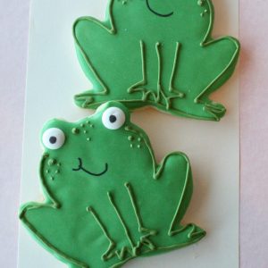 Frog Cookie Favors