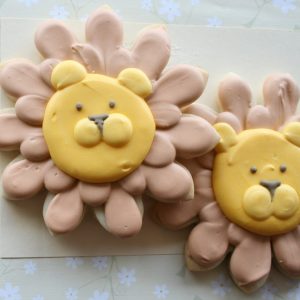 Lion Cookie Favors