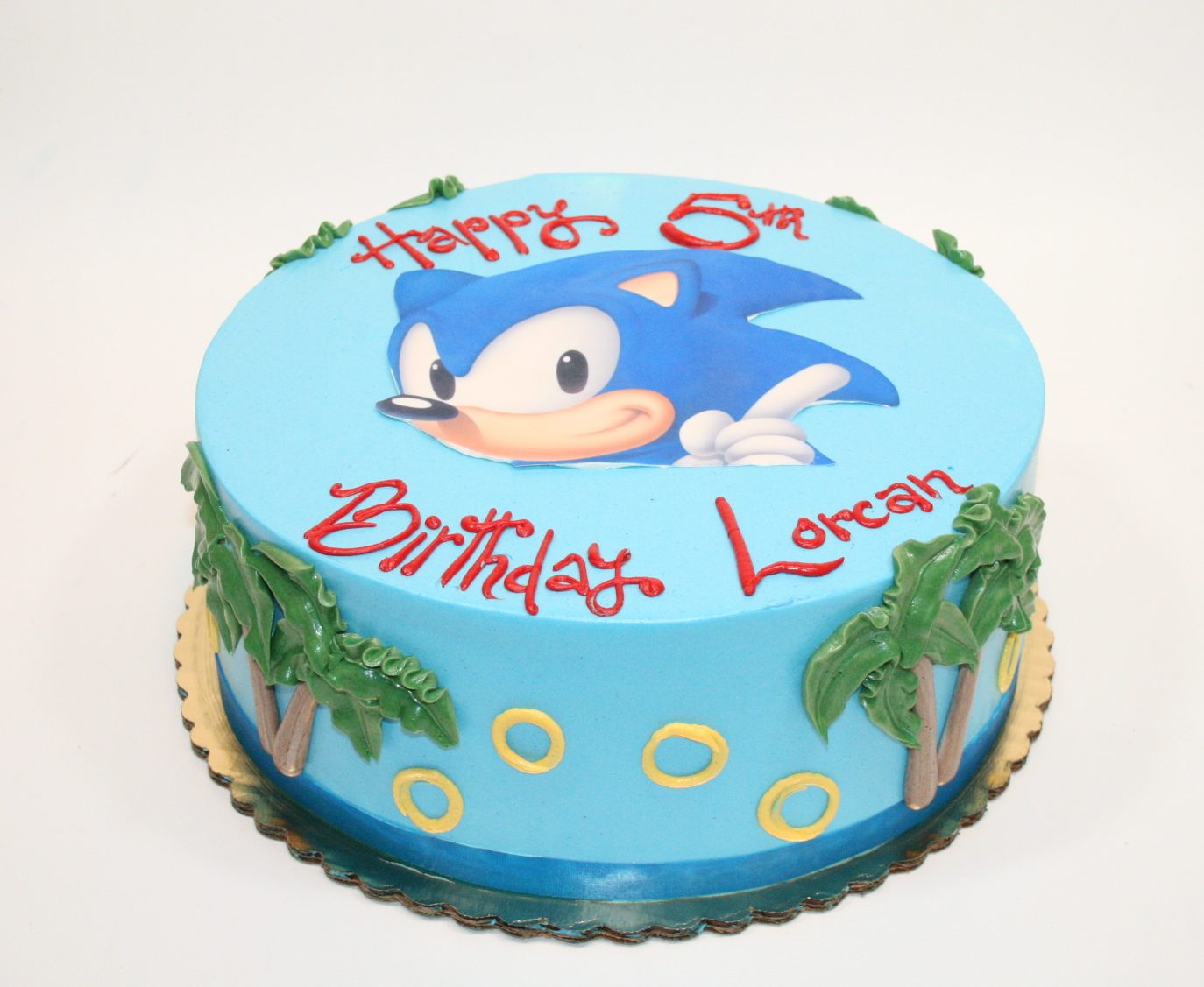 Sonic The Hedgehog Cake — New Cakes