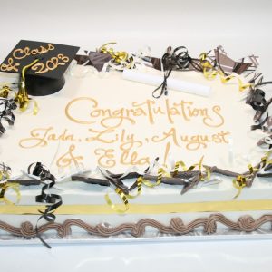 Classic Grad Cap & Chocolate Adornments