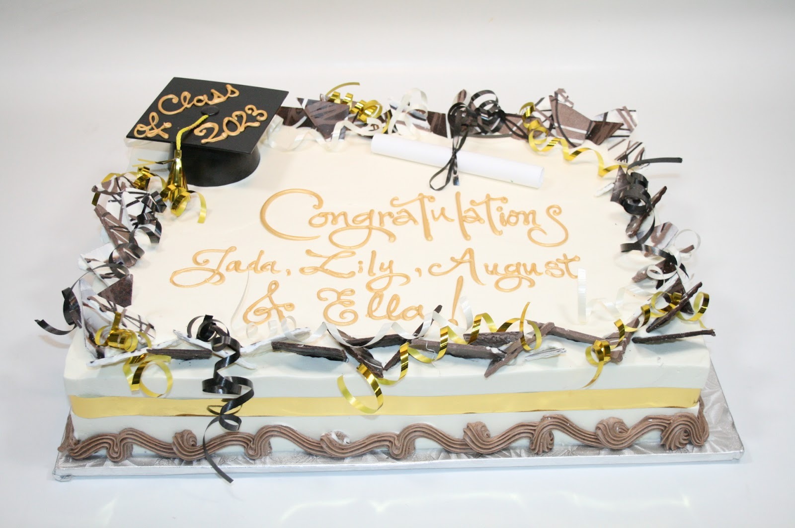 Classic Grad Cap & Chocolate Adornments