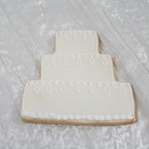 Drop Loop Wedding Cake Cookie Favors