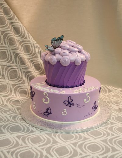 Cupcake_cake_ Butterfly