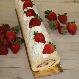 Strawberry Roulade