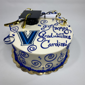 Festive Swirls & Your School Logo