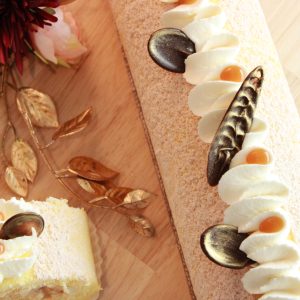 Caramel Apple Roulade