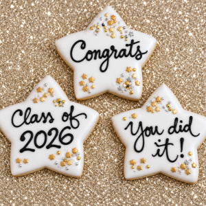 Graduation Star Cookie Favors