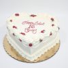 Lambeth All White Heart shape - Image 2