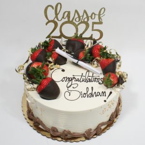 Chocolate Dipped Strawberry Graduation