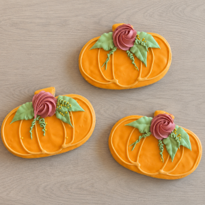 Pumpkin Blossom Cookie Favors