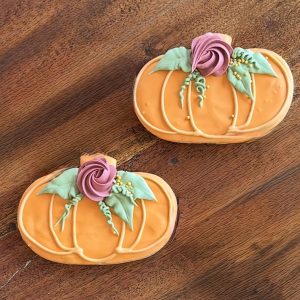 Pumpkin Blossom Cookie Favors