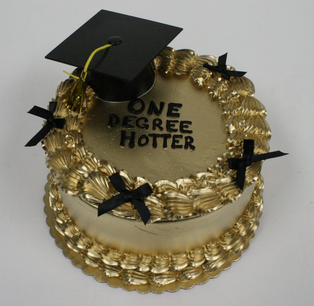 Metallic Gold Graduate